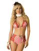 Image of ESPIRAL 6253 CHIC AND FLIRTY SANTA-¦S DRESS COLOR RED