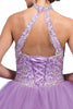 Image of Halter Quinceanera Dress