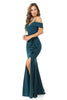 Image of Sweetheart Off Shoulder Formal Dress-Cs