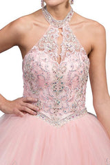 Halter Quinceanera Dress