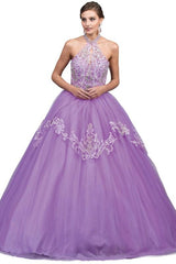 Halter Quinceanera Dress