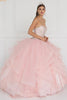 Image of quinceanera dress Tulle Strapless Sweetheart Ball Gown Dress with Bolero