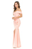 Image of Sweetheart Off Shoulder Formal Dress-Cs