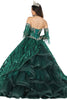 Image of Ball Gown Sweetheart Neck Off the Shoulder