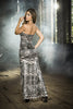 Image of COLOMBIAN Animal Print Long Gown dress