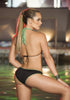 Image of Green And Black Swimsuit 6781