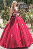 Image of New ball gown with floral print design, corset back, strapless sweetheart neckline. Comes with a bolero jacket.