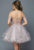 Image of Off Shoulder Tulle Skirt Dress