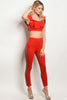 Image of RED TOP & PANTS SET